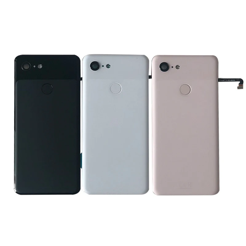 M& Sen для 5," htc Google Pixel 3 стеклянная задняя крышка для батареи чехол+ отпечаток пальца+ стеклянная линза для Google Pixel 3 задний корпус