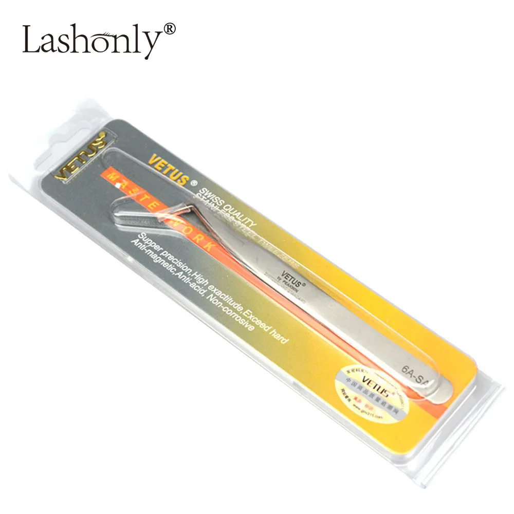 Пинцет для наращивания ресниц Lashonly 6A SA объемом 3D/6D лучшее качество пинцет