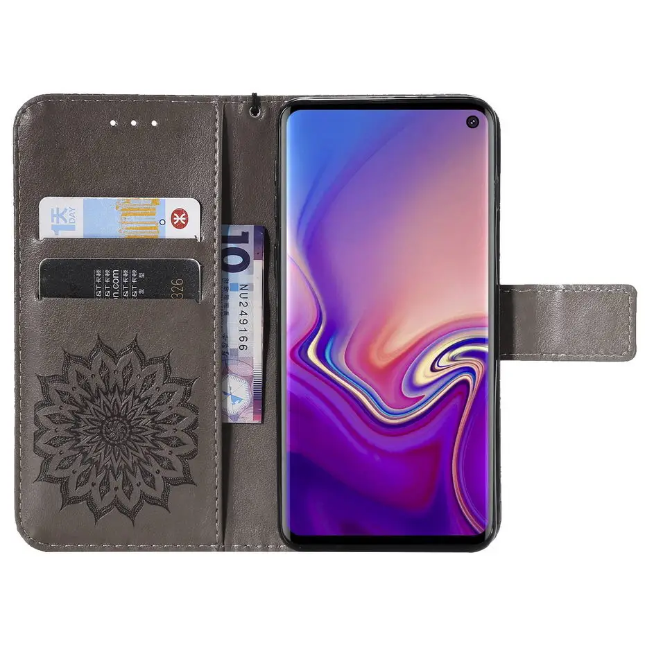 Роскошный кожаный чехол-книжка с отделениями для карт чехол для samsung galaxy S9 S10 s10e A8 A6 A6S J3 J4 J6 плюс A9 J2 Core J7 DUO J8 A7 бумажник чехол