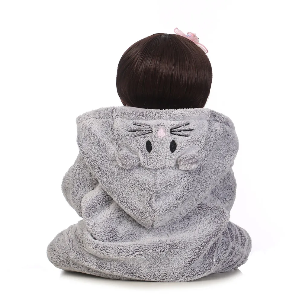 NPK 23 &quotвсего тела силикона Reborn Baby принцесса кукла игрушка купаться играть дома