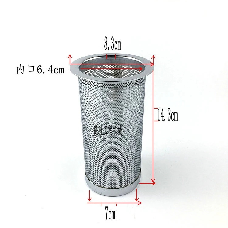 Экскаваторные аксессуары Komatsu Cater Kato Hitachi Sumitomo Kobelco Daewoo Diesel Stainless SANY Tank Filter on.