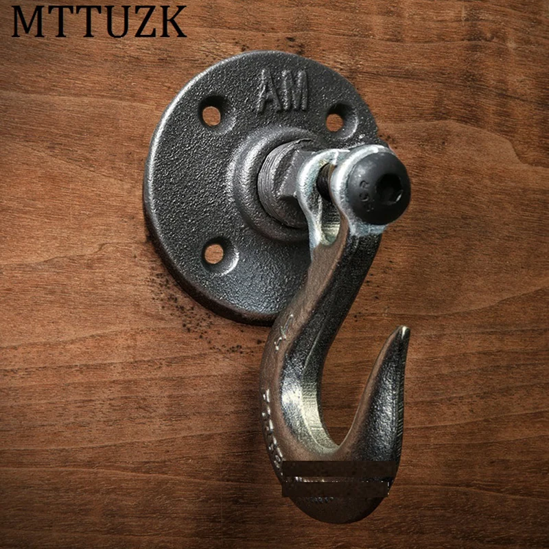 MTTUZK чугунные промышленные ветрозащитные крючки в винтажном стиле для пальто