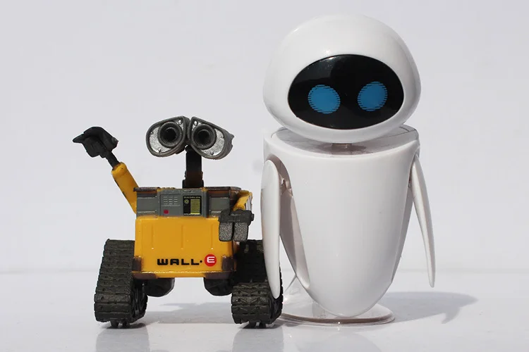 2 стиля мультяшный фильм стена E игрушка Walle ЕВА Фигурки игрушки Wall робот модели
