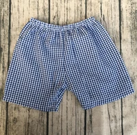 monogrammed sunny beachwear child seersucker boy shorts