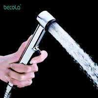 becola bidet faucets abs bathroom shower tap bidet toilet sprayer muslim shower toilet spray easy install