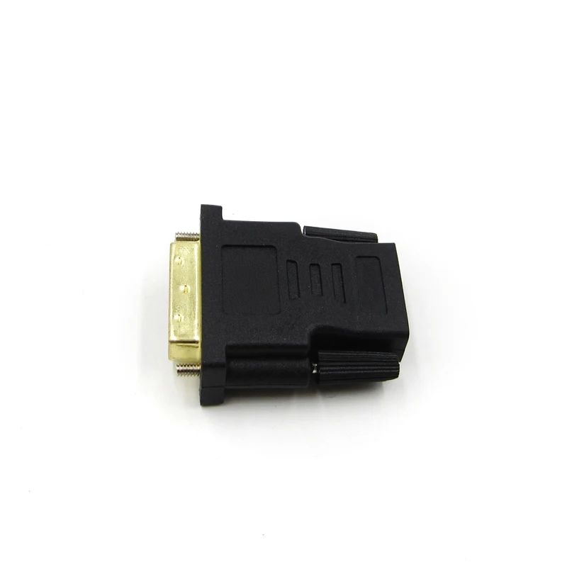 DVI-D двойной штекер 24 + 1 pin на HDMI Женский 19 адаптер DVI золотой разъем для HDTV |
