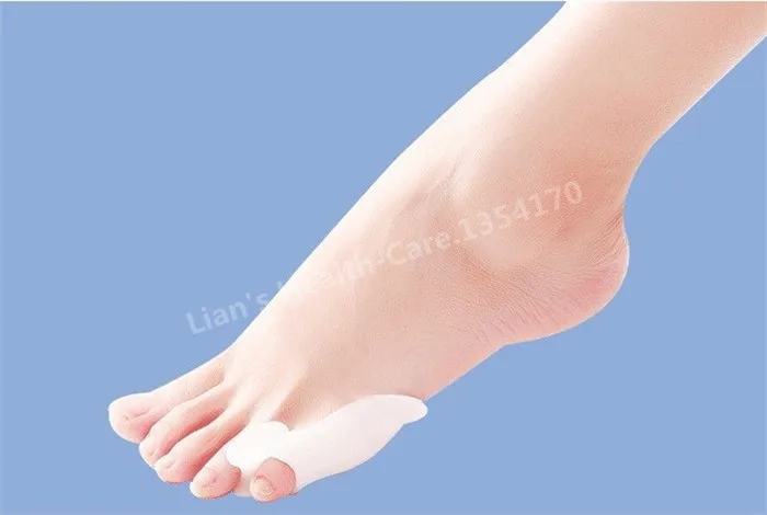 Медицинский корректор вальгусной деформации пальцев ног силикагель 100%