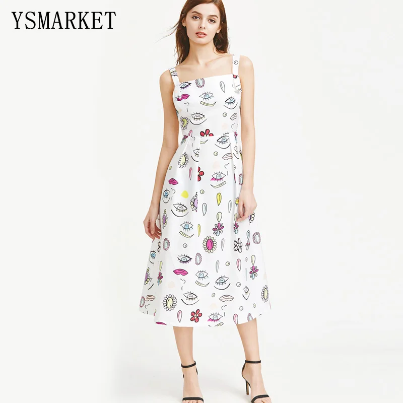 Платье женское ТРАПЕЦИЕВИДНОЕ до середины икры милый пикантный Повседневный