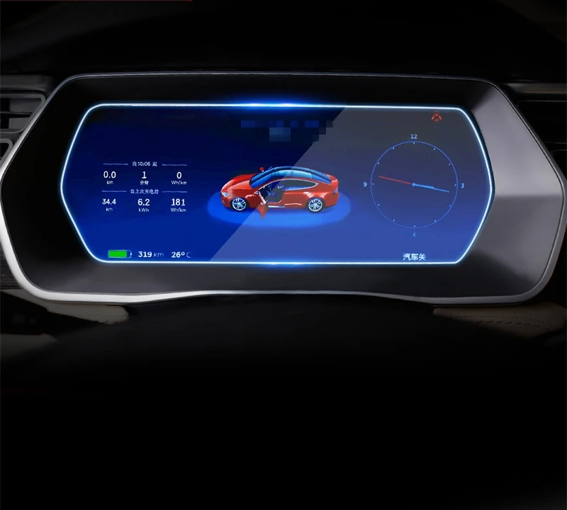 Для TESLA MODELX MODEL X 2014-2018 автомобильный Стайлинг навигация закаленное стекло Защита