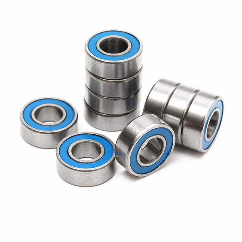 Высокое качество 10 шт. ABEC-5 MR126-2RS MR126 2RS MR126 RS MR126RS 6x12x4 мм синий резиновый герметичный миниатюрный глубокий шаровой подшипник
