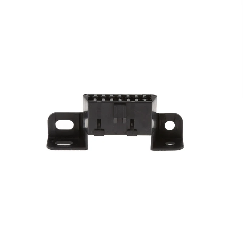 16pin obd2 разъем OBD2 16Pin женский угловой OBD гнездо для провода "Мама" obd ii адаптер