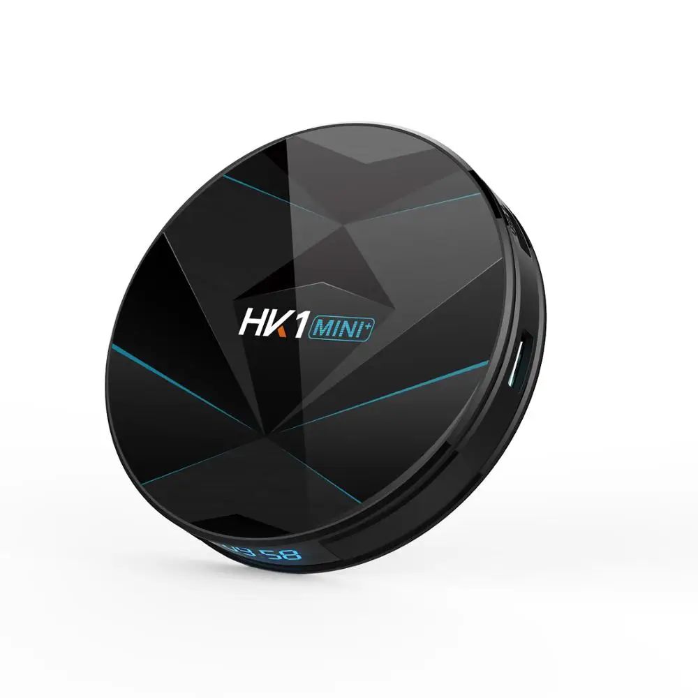 RK3318 четырехъядерный 2 4G/5G WiFi HK1 мини + ТВ приставка Android 9 0 2G 16G/4G 32G/4G 64G HDMI 3 USB AV RJ45 TF MINI