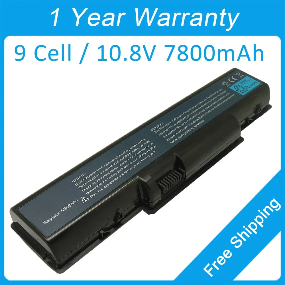 

New 9 cell 7800mah laptop battery for acer eMachines E725 E727 G620 G627 G630 G725 E630 AS09A31 AS09A41 AS09A36 AS09A70 AS09A61