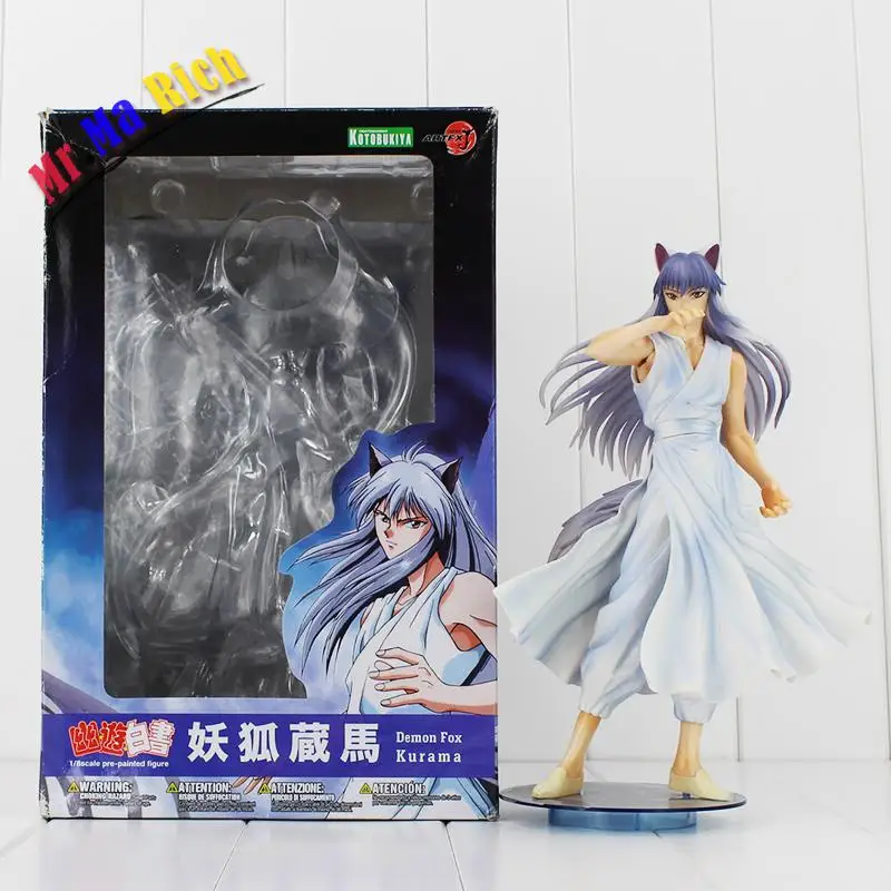 Фигурка Yuyu Hakusho Demon Fox Kurama 22 см ПВХ с коробкой рождественские подарки|pvc figure|yuyu