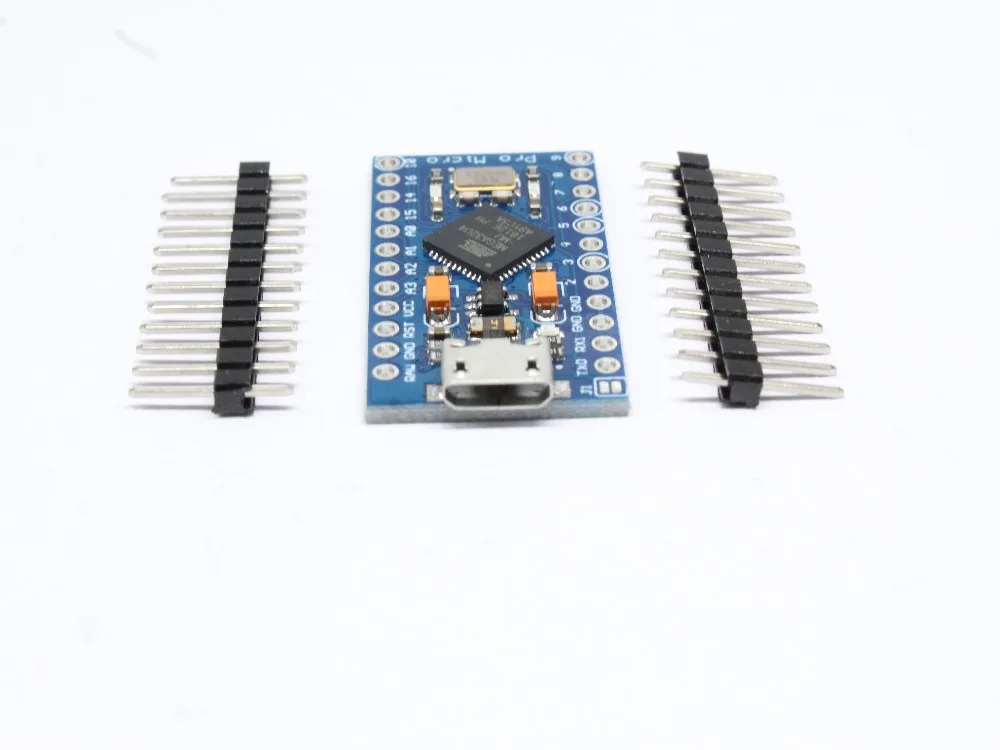 Сменный ATmega32U4 Pro Micro 5 в 16 МГц для Arduino Mini с 2 рядным контактным разъемом Leonardo Usb