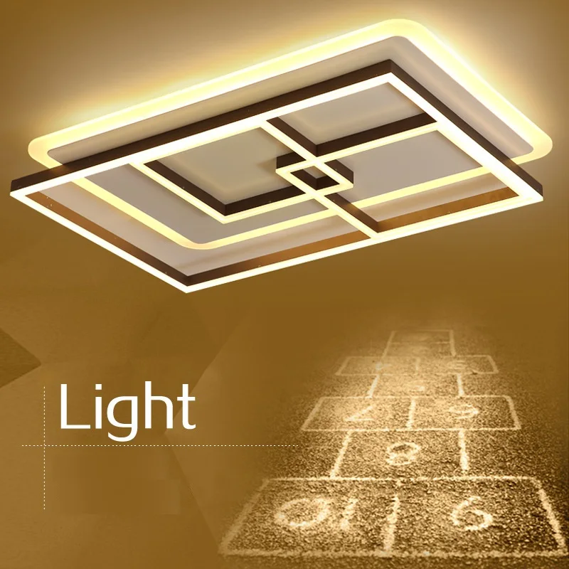 

Modern Acrylic Rectangular/Square LED Ceiling Lights Living room bedroom dining room study balcony lighting ceiling lamps