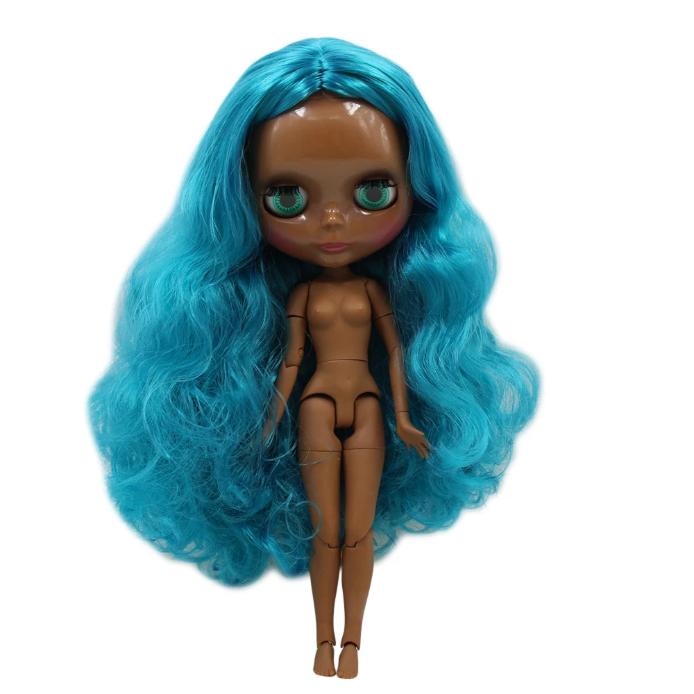 Ледяной DBS Blyth кукольные 1/6 30 см bjd супер черный темных оттенков кожи шарнирное