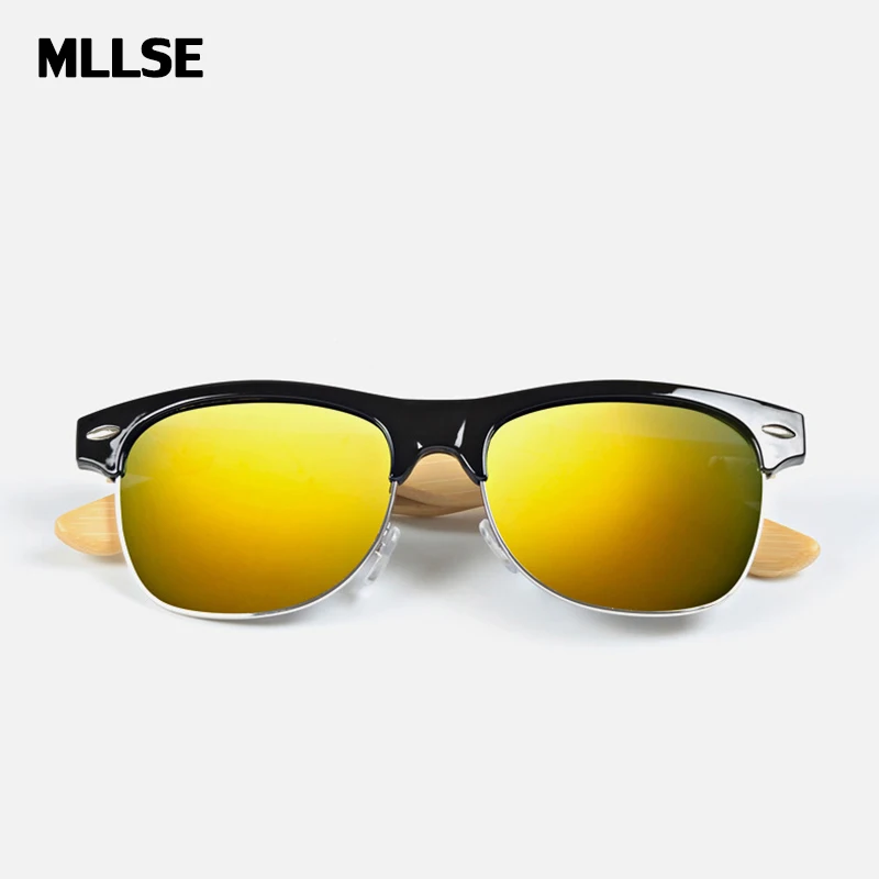 2017 бамбук Солнцезащитные очки для женщин Для Брендовая Дизайнерская обувь