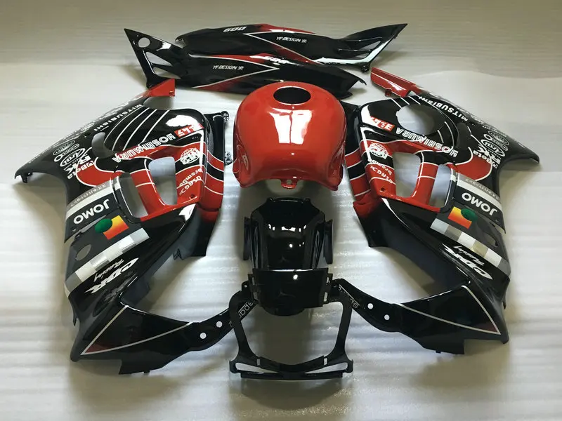 Комплект обтекателей для мотоцикла HONDA CBR600F3 95 96 CBR600 F3 CBR 600F3 1995 1996 ABS красный