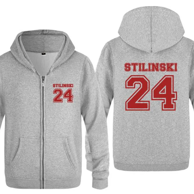 Для мужчин с капюшоном мягкий чехол Teen Wolf Stilinski 24 печатных Толстовки на молнии