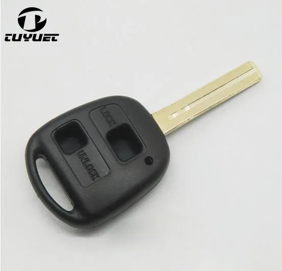 Неострое лезвие Rremote Key Shell 2 кнопки TOY48 (короткое лезвие) 38 мм/40 мм Blade для Lexus Prado Prius