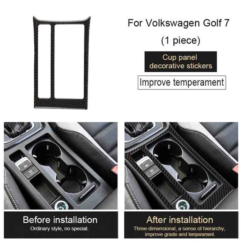 Декоративные наклейки Atreus из углеродного волокна для Volkswagen VW Golf 7 GTI R GTE GTD MK7 2013 2017