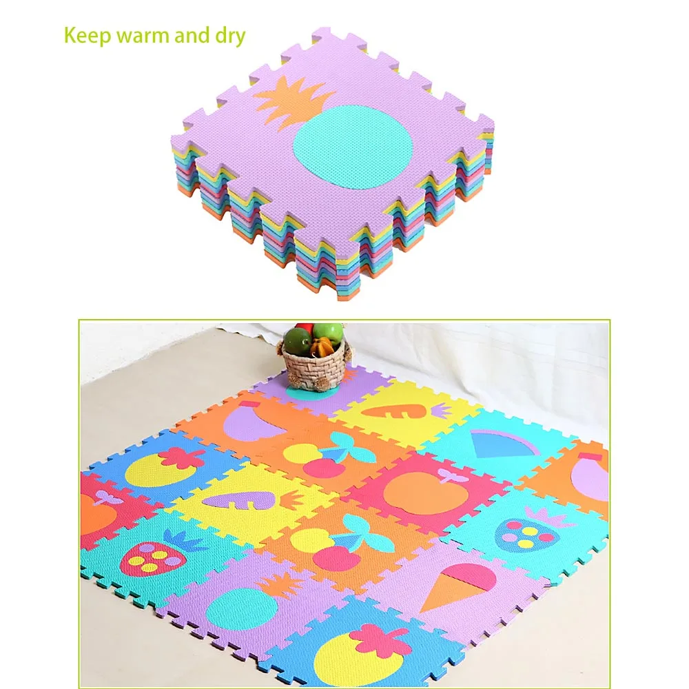 1 шт. детский коврик пазл из пены ЭВА 32x32x1 см|mat game|baby matcarpet baby |