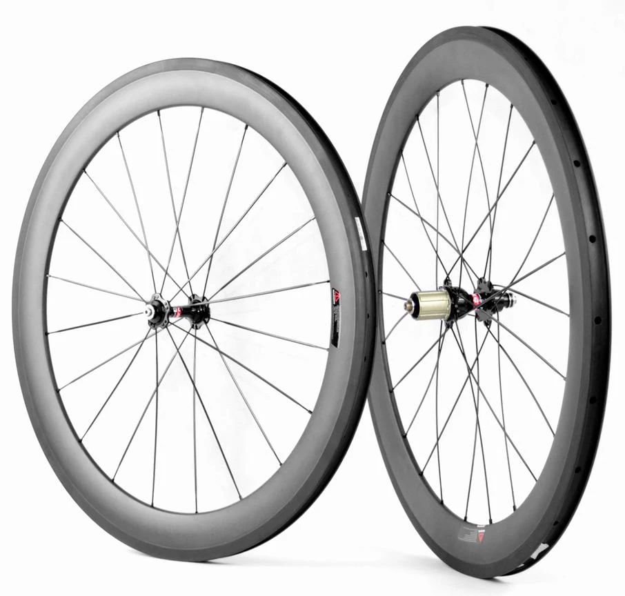 Ruote в carbonio bici da corsa клинчерное колесо/обод 60 мм Глубина 23 ширина Китай гоночный