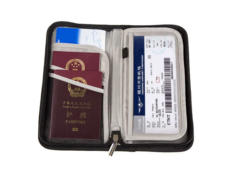 Высокое качество RFID органайзер для путешествий для паспорта сумка для хранения паспорта сумка держатель для документов органайзер для кредитных карт ID карты держатель для наличных денег