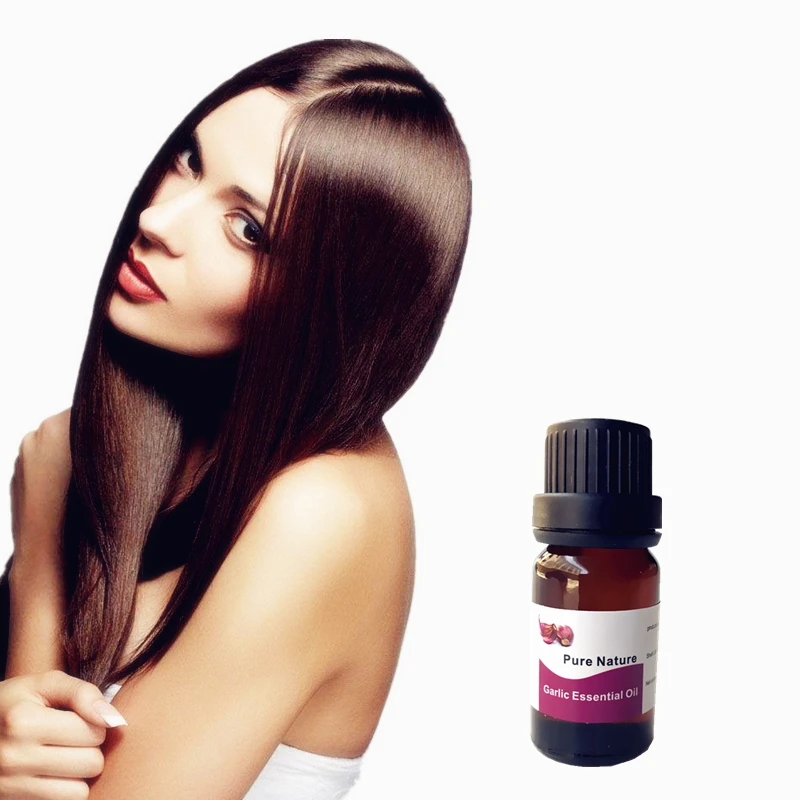 

Hair mask Garlic hair care essential oil 10ml nature Garlic repair damaged hair essential oil make hair smooth and shine
