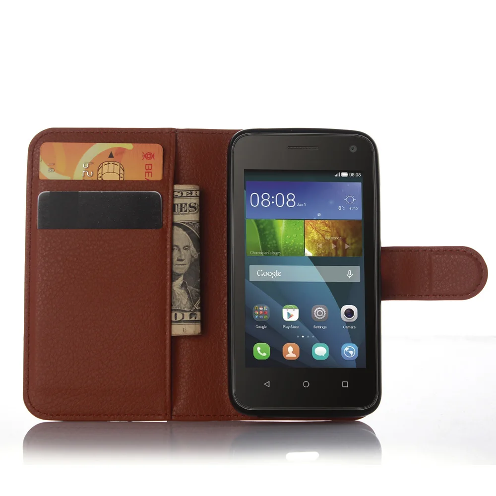 Чехол HUDOSSEN для Huawei Y336 Роскошный чехол из искусственной кожи Ascend U02/Y3C/Y3 U03 кошелек с