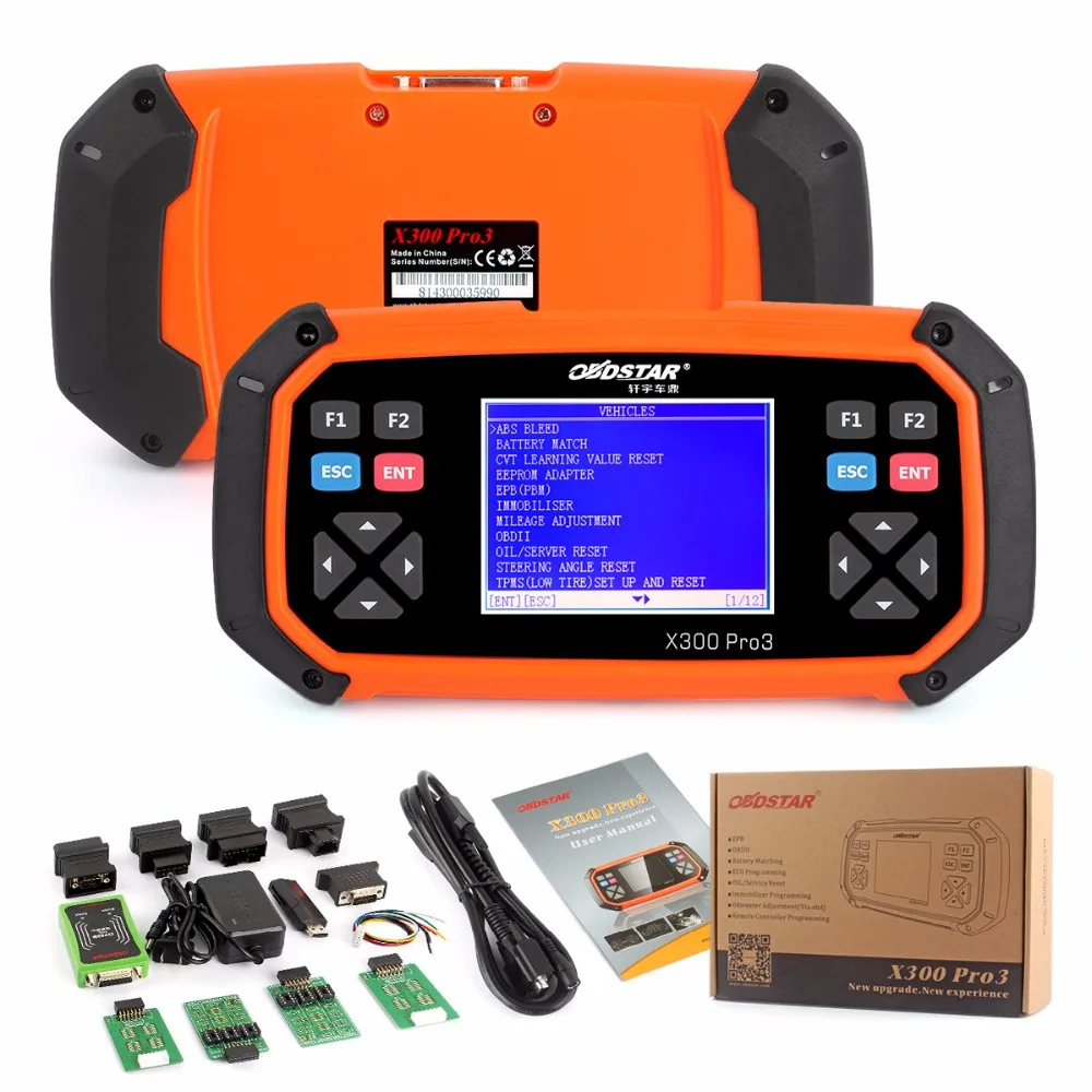 Базовый программатор OBDSTAR X300 PRO3 Key Master OBDII инструмент для коррекции одометра EEPROM/PIC