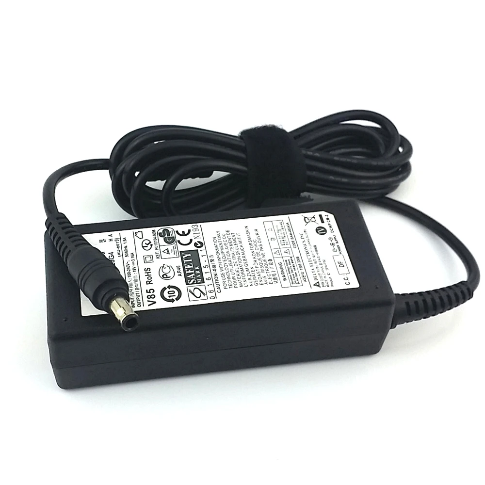 Оригинальный 60W 19V 3.16A адаптер переменного тока зарядное устройство источник
