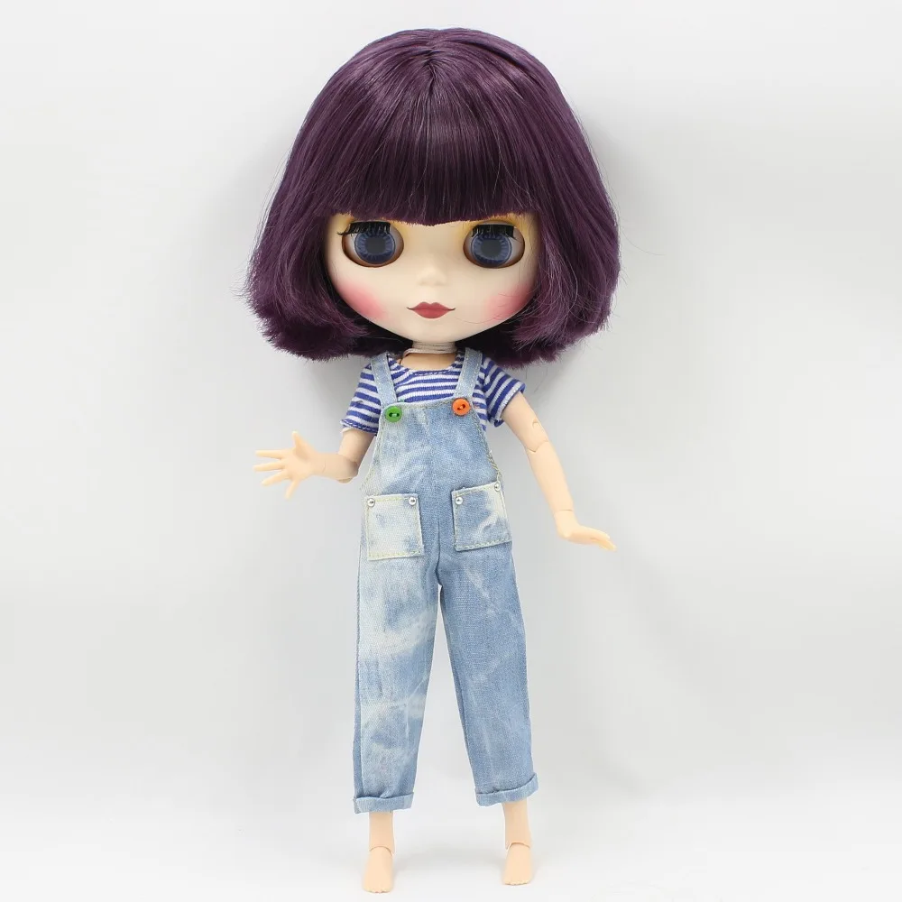 Ледяной DBS Blyth кукольные 1/6 bjd шарнирное тело матовая лицевая сторона белая кожа