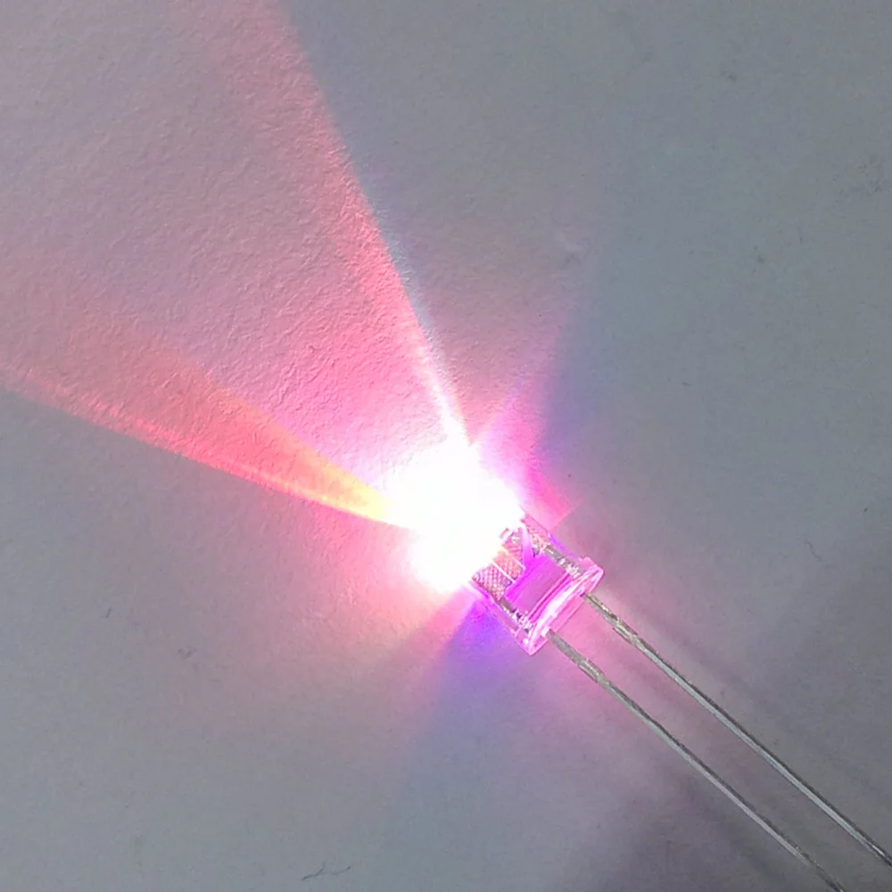 1000 шт./лот 5 мм RGB 7 цветов быстрая автоматическая вспышка LED светодиод (LED) Новые