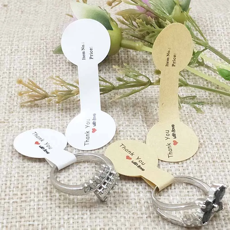 1000 шт 2018New DIY RingLabel спасибо YouWith любовь стикер этикетка ожерелье ценник 0 787x2 28