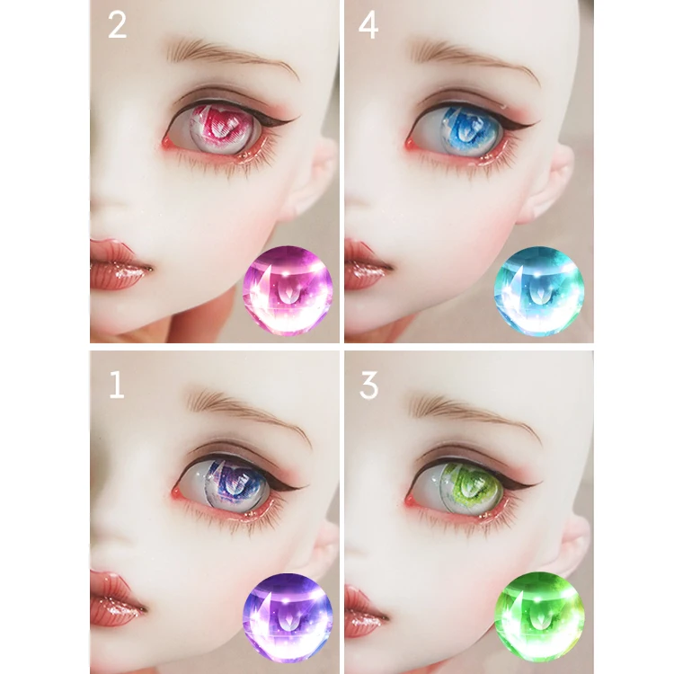 Новинка 1 пара 10/12/14/16/18 мм BJD глаза для SD куклы 1/8 кукольные игрушки Аксессуары