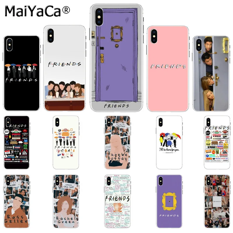 MaiYaCa друзья я буду там для вас дружба друзей чехол телефона Apple iphone 11 pro 8 7 66S Plus X XS MAX