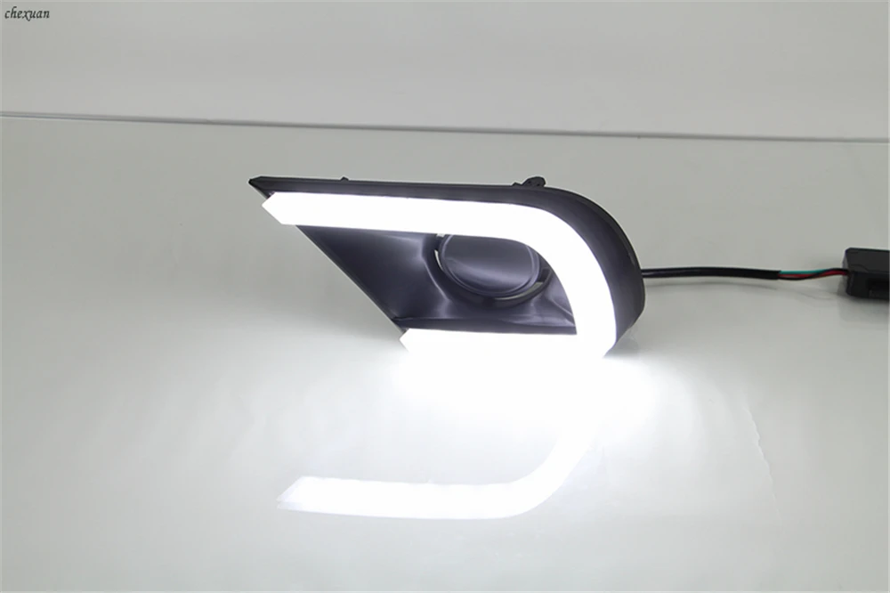 CSCSNL 1 комплект для Toyota INNOVA 2013 2014 2015 с t ходовым желтым сигналом DRL светодиодные