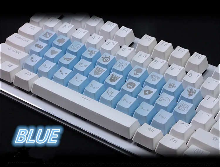 MP толстые PBT Материал 29 Keycap Личность настройки Радий гриф красочные Cherry MX