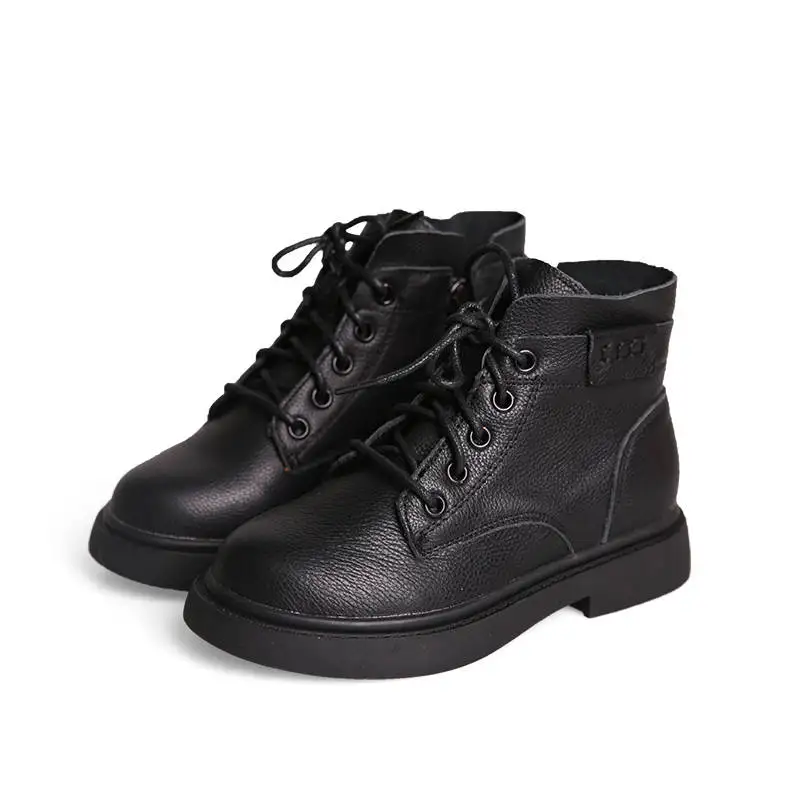 Ботинки для девочек Сезон осень Новинка 2020 года Модная обувь принцессы студентов