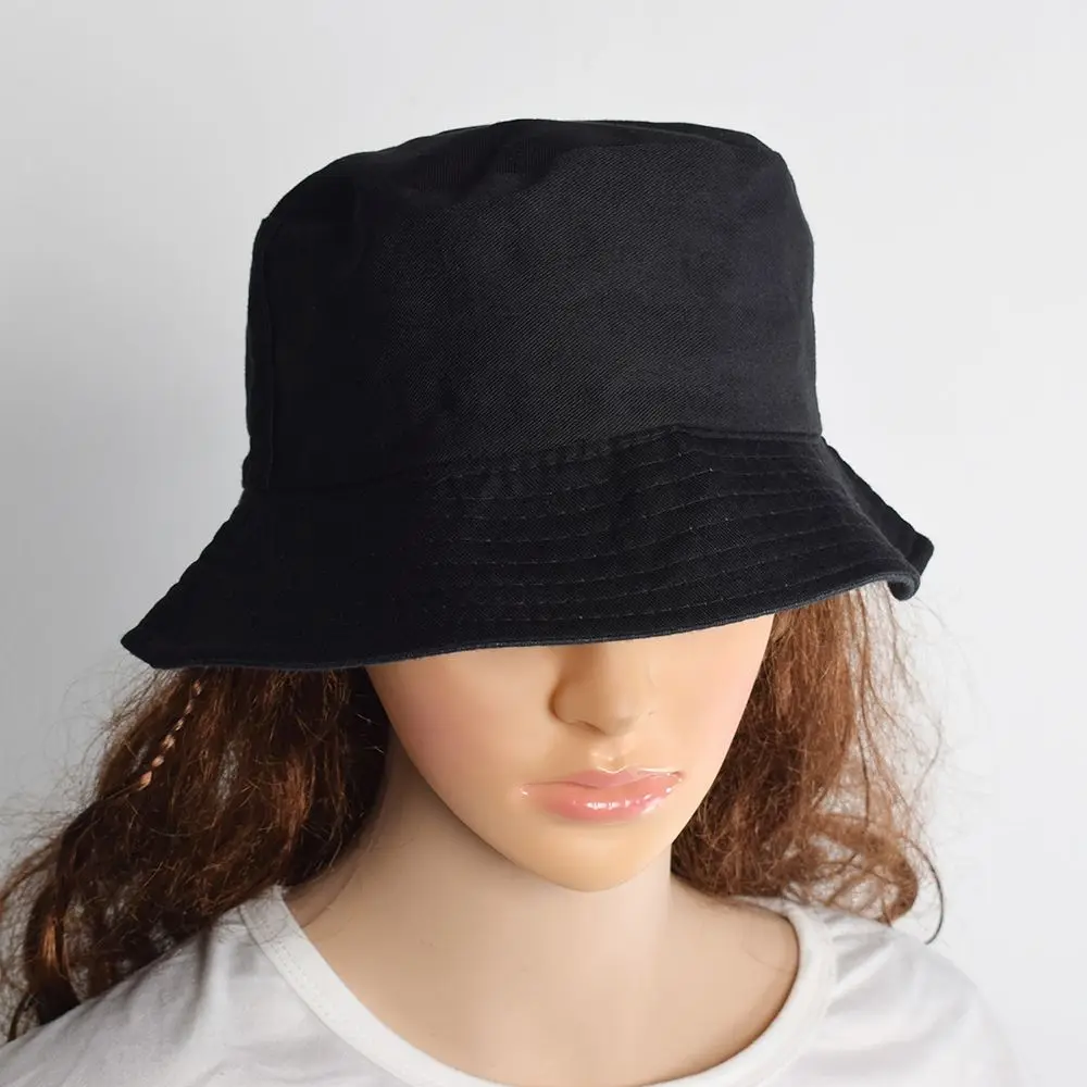 

100% New Outdoor Versatile Cap Black Unisex Bucket Cap Hunting Fishing Outdoor Hat Men's Women's Summer Sun Hat