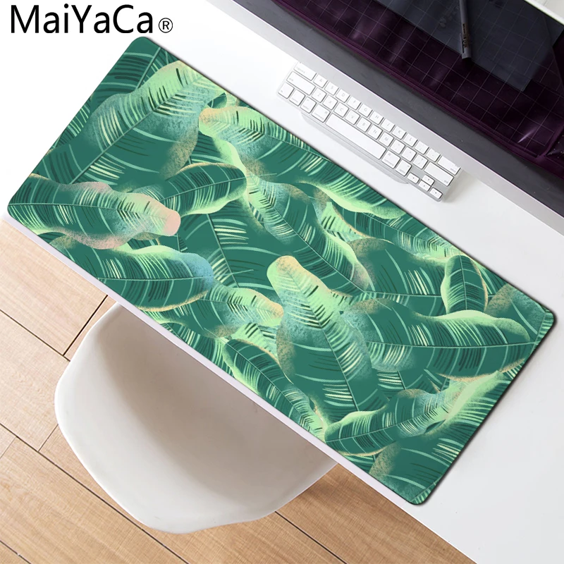 MaiYaCa тропический кленовый лес коврик для мыши высокого класса коврик для мыши Notbook компьютерный коврик для мыши игровой коврик для мыши геймер для ноутбука клавиатура