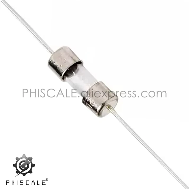 PHISCALE 100 шт 3*10 мм/3 6x10 мм осевое стекло/керамический предохранитель с свинцовой