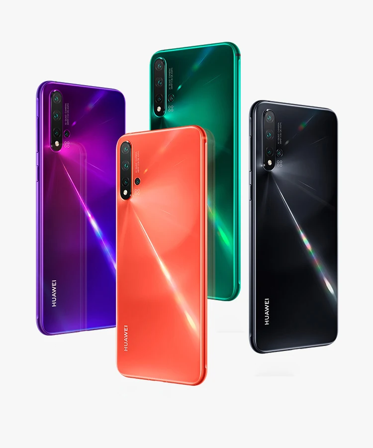 Смартфон huawei Nova 5 Pro, четыре ядра, 3500 мА/ч, 5 камер, 32 Мп+ 48 Мп+ 16 Мп+ 2 Мп+ 2 Мп+ 2 Мп, 6,39 дюйма, OLED, полный экран, NFC, супер зарядка