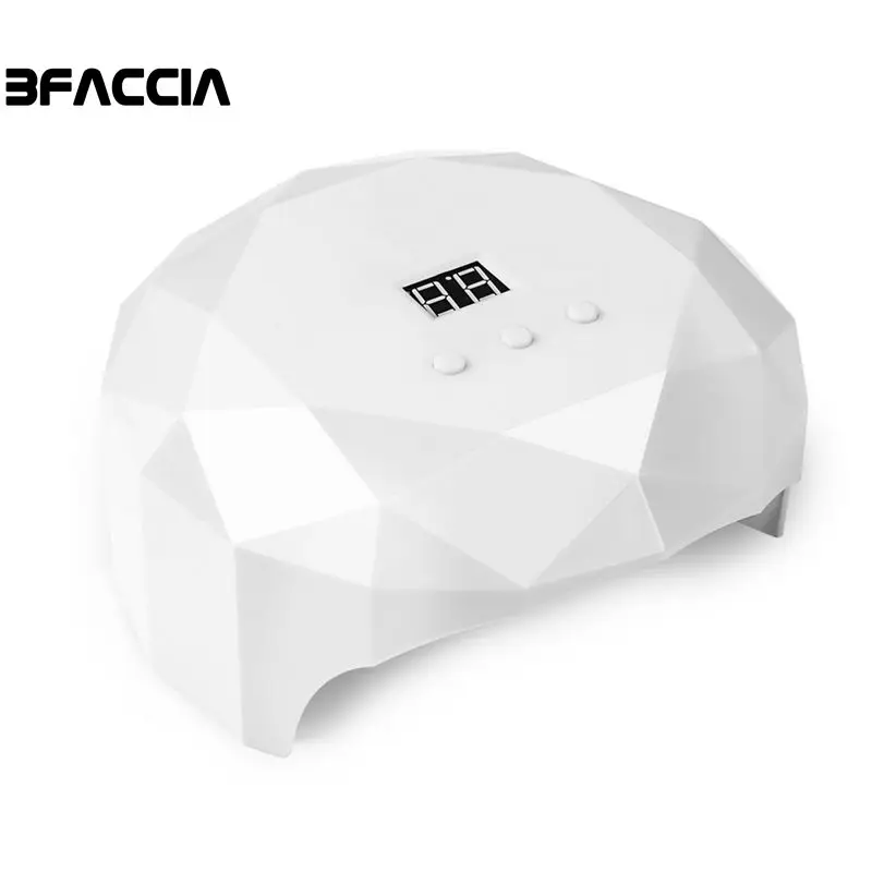 Bfaccia Новый 36 Вт УФ светодиодный светильник USB Сушилка для ногтей ЖК дисплей 12