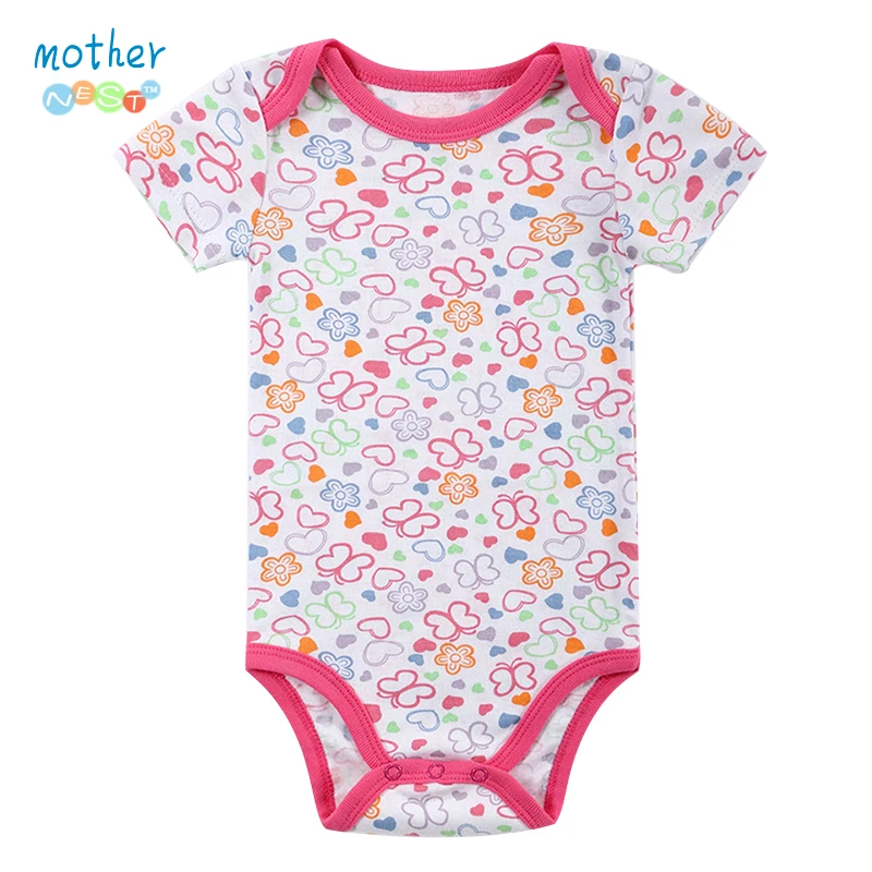 Новинка 2016 года модное летнее боди с короткими рукавами и принтом бабочки для