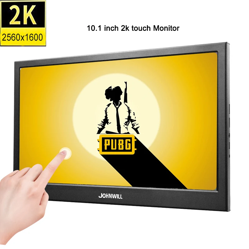 10.1 inch 2K touch 10,1 дюймов 2K сенсорный экран ips портативный игровой монитор ПК светодиодный ЖК-дисплей 11," маленький мини HDMI планшетный компьютер монитор для PS3 4 - Цвет: 10.1 inch 2K touch