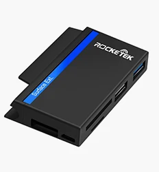 Rocketek usb 3,0 кард-ридер концентратор 4K HDMI 1000 Мбит/с гигабитный Ethernet адаптер SD/TF micro SD 3,5 мм аудио для microsoft Surface GO