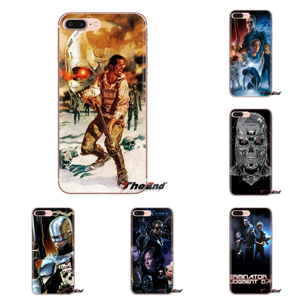 For LG Spirit Motorola Moto X4 E4 E5 G5 G5S G6 Z Z2 Z3 G2 G3 C Play Plus Mini Terminator Genesis I'll Be Back Slade TPU Bag Case |